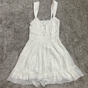 Sunday Best White Casual Dress